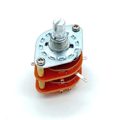 قطر 29mm 12 موقعیت سوئیچ چرخشی 0.3A