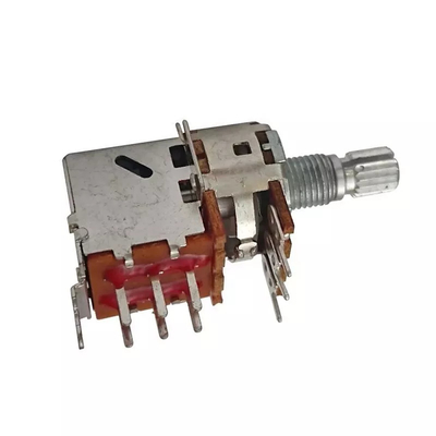 دستگیره PCB 10k پتانسیومتر چرخشی 0.2W متغیر DPDT قابلمه با مقاومت