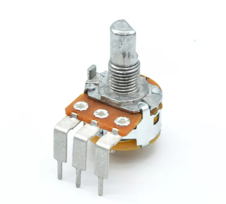 پتانسیومتر روتاری فیلم کربن ROHS 200k Ohm 200k پتانسیومتر