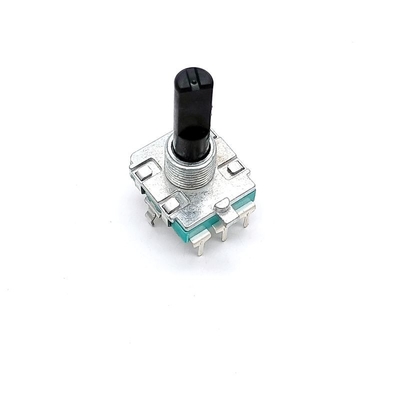 انکودر چرخشی دوگانه 360 درجه EC16 16 میلی متری با سوئیچ LED