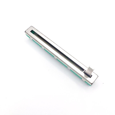 پتانسیومتر کشویی فیلم کربنی دوگانه پتانسیومتر C6044G پتانسیومتر استریو خطی 5K 10K سفر 60 میلی متر
