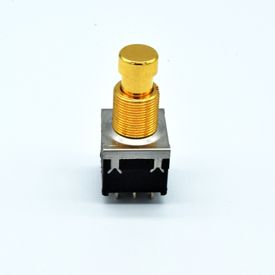تولید کننده کلید Soft Click 3PDT Guitar Effect Padal Foot Switch 9 Pin Effect Foot Switch Push Button Switch