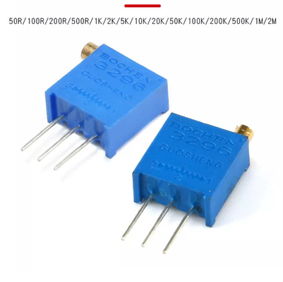 پتانسیومترهای 1k تریمر 102 تریمر 1k Ohm ROHS 3296W-10R