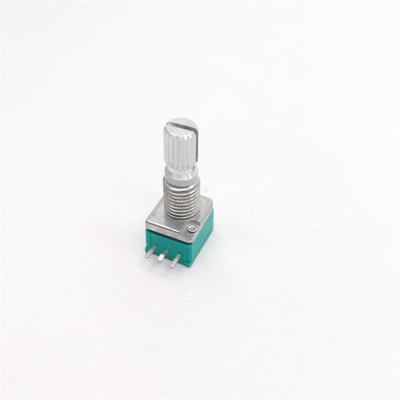 پتانسیومتر چرخشی ODM 15mm B10k با سوئیچ برای محصولات الکترونیکی