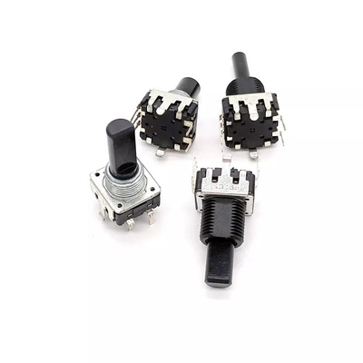 رمزگذار چرخشی Peaker Audio Ec12 با دکمه فشاری رزوه ای 10 اهم