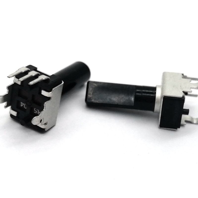 بلندگو 9 میلی متری سوئیچ چرخشی پتانسیومتر عمودی AC500V