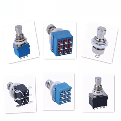 سوئیچ پای گیتار 3PDT 9 پین Dpdt Stomp Switch True Bypass