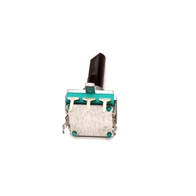 دکمه انکودر چرخشی EC16 مشکی شفت پلاستیکی DC250V
