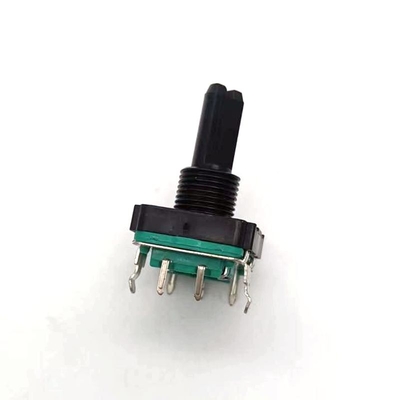 انکودر چرخشی لوازم خانگی EC16 با نشانگر LED 100 اهم مشکی