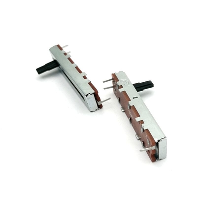 CE 30mm Slide Fader 3 پین پتانسیومتر اسلاید خطی سرعت تنظیم کارت صدا