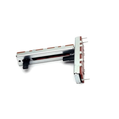 CE 30mm Slide Fader 3 پین پتانسیومتر اسلاید خطی سرعت تنظیم کارت صدا