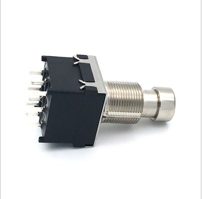SF17 10000 Cycles 2pdt Switch 9 Pin Push Button Foot 100 Ohm
