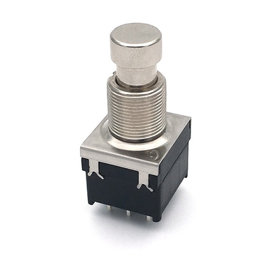 SF17 10000 Cycles 2pdt Switch 9 Pin Push Button Foot 100 Ohm