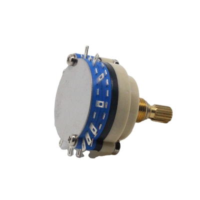 CE 0.8mm سوئیچ روتاری پیوسته 0.5A 4 قطب 2 موقعیت روتاری
