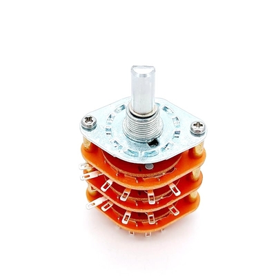قطر 29mm 12 موقعیت سوئیچ چرخشی 0.3A