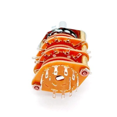 قطر 29mm 12 موقعیت سوئیچ چرخشی 0.3A