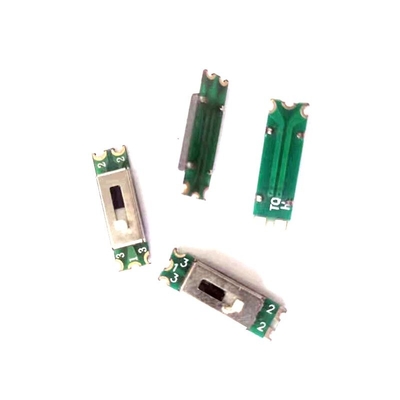 هدست هدست سوئیچ برق اسلاید 0.3A 4P8T پنل ISO Mount Slide Switch