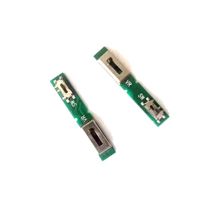هدست هدست سوئیچ برق اسلاید 0.3A 4P8T پنل ISO Mount Slide Switch