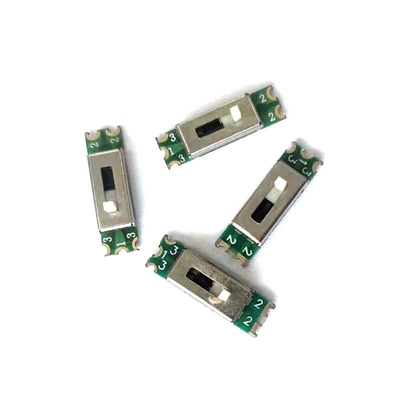 هدست هدست سوئیچ برق اسلاید 0.3A 4P8T پنل ISO Mount Slide Switch