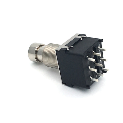 سوئیچ پای گیتار SPDT 125 ولت AC 6A پدال پا لحظه ای با ترمینال PCB