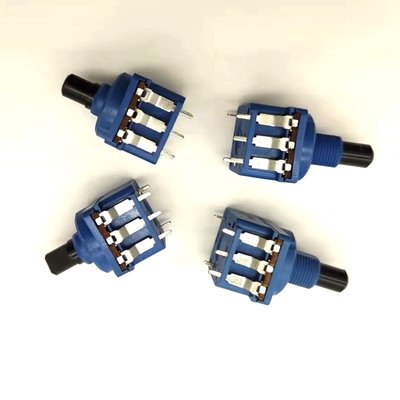 سوئیچ پتانسیومتر روتاری فیلم کربنی 16 میلی متری سوئیچ دیمر B500K 10A