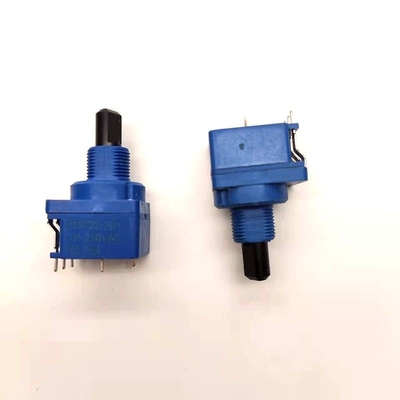 سوئیچ پتانسیومتر روتاری فیلم کربنی 16 میلی متری سوئیچ دیمر B500K 10A