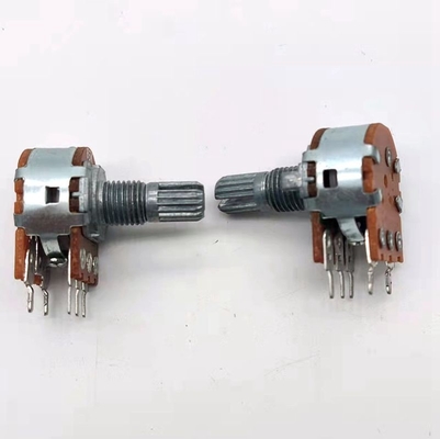 پتانسیومتر CE B10k 3 پین سوئیچ دیمر واکی تاکی 15000 چرخه