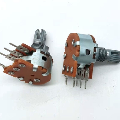 پتانسیومتر CE B10k 3 پین سوئیچ دیمر واکی تاکی 15000 چرخه