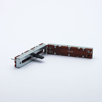 سازنده چین پتانسیومتر اسلاید با سوئیچ پتانسیومتر 30 میلی متری سفر خطی 5k 10k اهم پتانسیومتر 100k